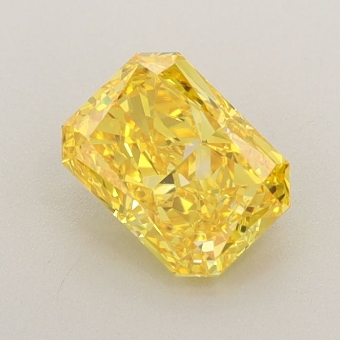 0.79 CT Fancy Vivid Yellow RADIANT