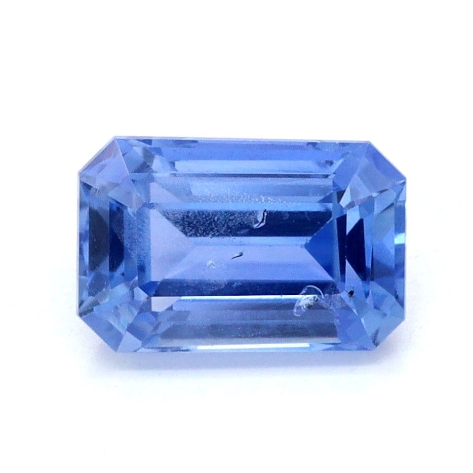 SAPPHIRE FACETED 1.06ct BLUE SI SRILANKA HEATED