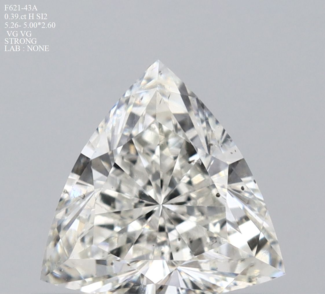 Prírodný diamant triangel,...