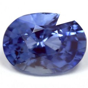 Szafir 4,67 ct, niebieski, szlif owalny