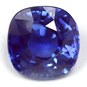 Szafir 1,22 ct, niebieski, szlif cushion