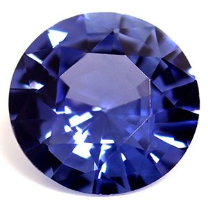 SAPPHIRE FACETED 0.71ct BLUE Vivid Blue EC SRILANKA HEATED