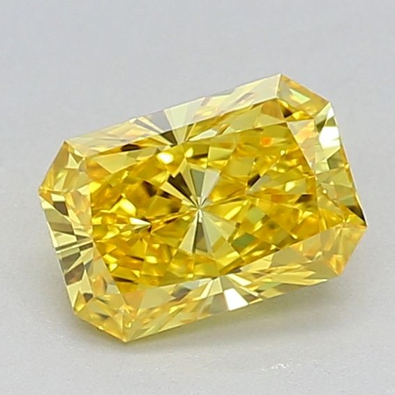 0.52 CT Fancy Vivid Yellow RADIANT