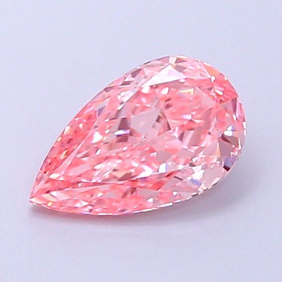 0.6 CT Fancy Vivid Pink PEAR