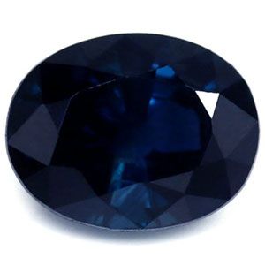Szafir 1,77 ct, niebieski, szlif owalny