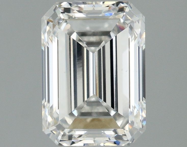 Diamant Émeraude 2.08 ct - Couleur F - Pureté VS1