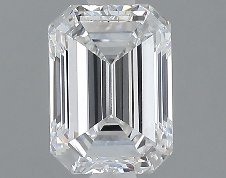 Diamant Émeraude 1.54 ct - Couleur E - Pureté VVS2