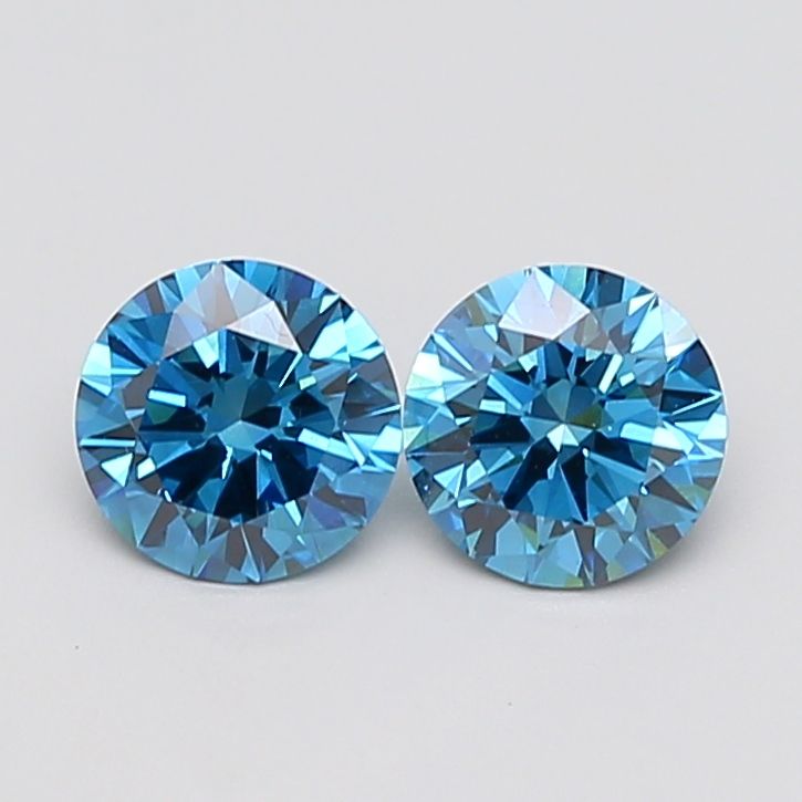 1.01 CT Fancy Vivid Blue ROUND