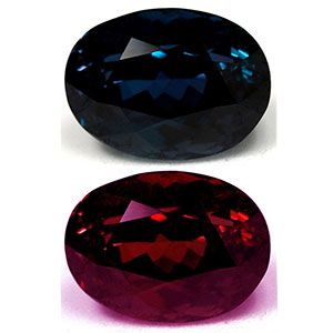 ALEXANDRITE FACETED 2.35ct GREEN Blue Green to Intense Purple EC BRAZIL NONE