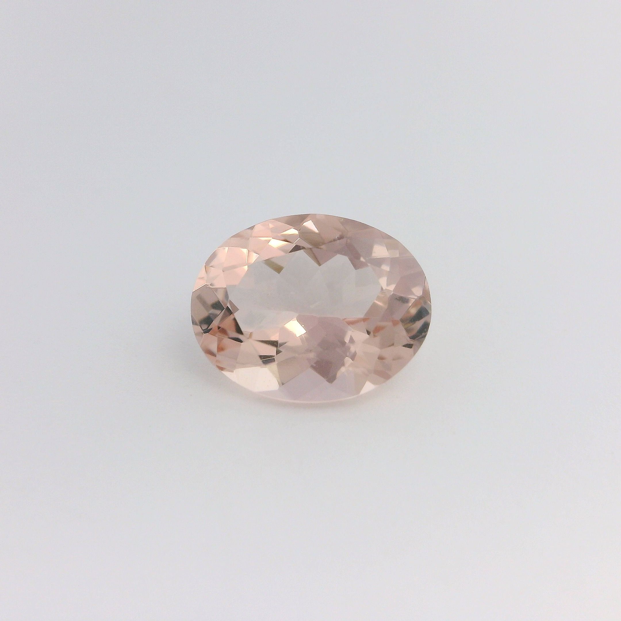 Morganit 2,12 ct, różowy, szlif owalny