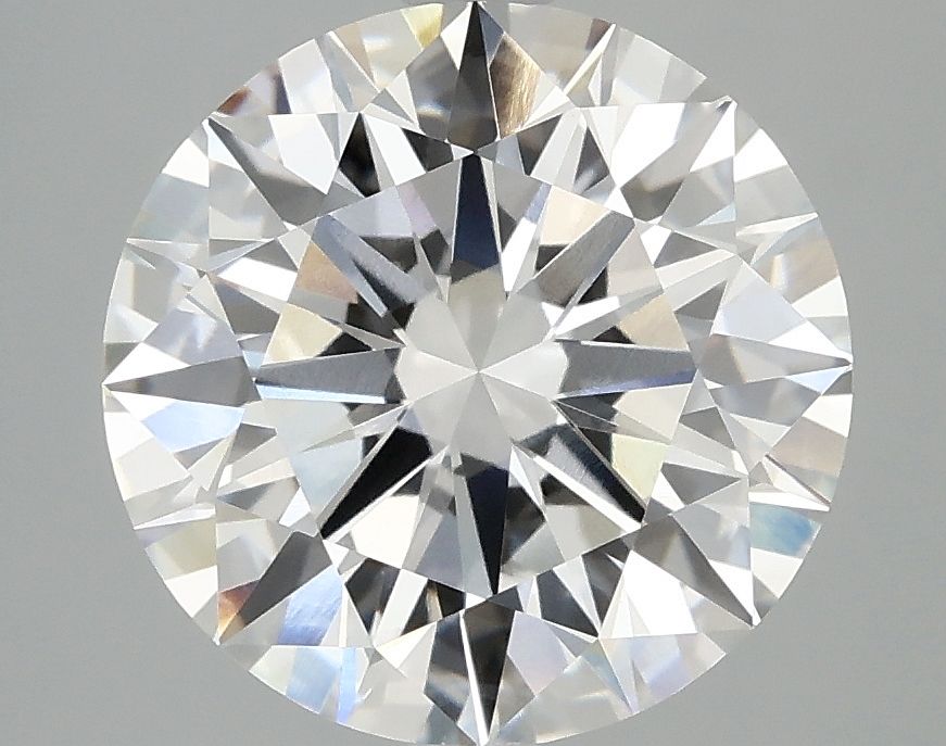 Diamant Rond 4.09 ct - Couleur D - Pureté VVS2