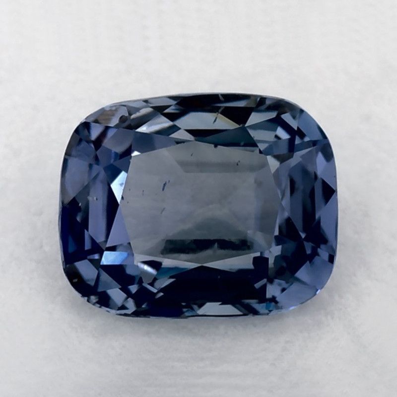 Szafir 1,10 ct, niebieski, szlif cushion