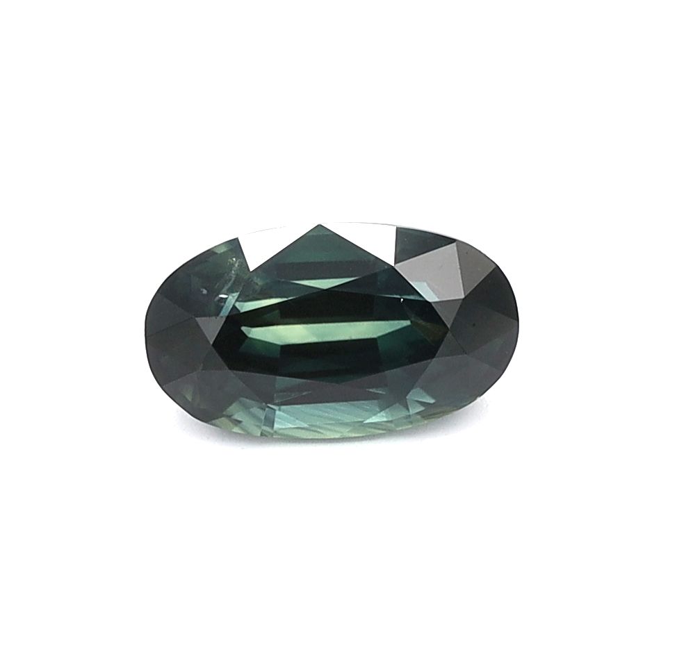 SAPPHIRE FACETED 1.3ct TEAL TEAL EC AUSTRALIA HEATED