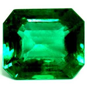 Szmaragd 3,66 ct, zielony, szlif szmaragdowy