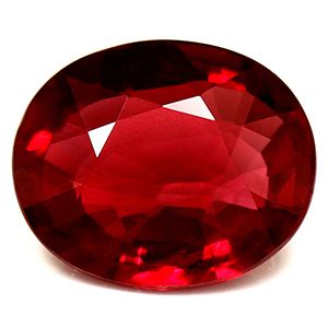 RUBY FACETED 2.33ct RED Pigeon Blood Red EC REST_OF_AFRICA HEATED