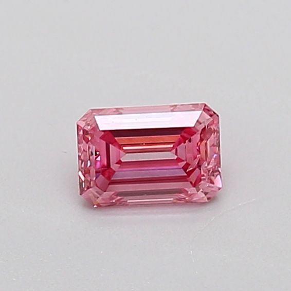 0.31 CT Fancy Vivid Pink EMERALD