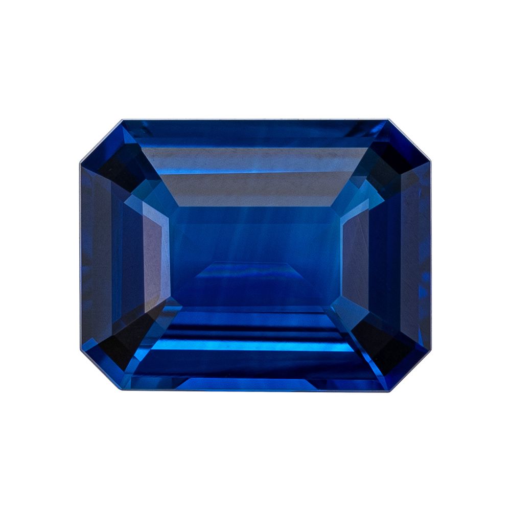 SAPPHIRE FACETED 2.11ct BLUE SI SRILANKA HEATED