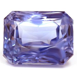 Szafir 2,26 ct, niebieski, szlif szmaragdowy