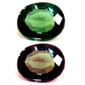 ALEXANDRITE FACETED 0.19ct GREEN Blue Green to Intense Purple EC BRAZIL NONE