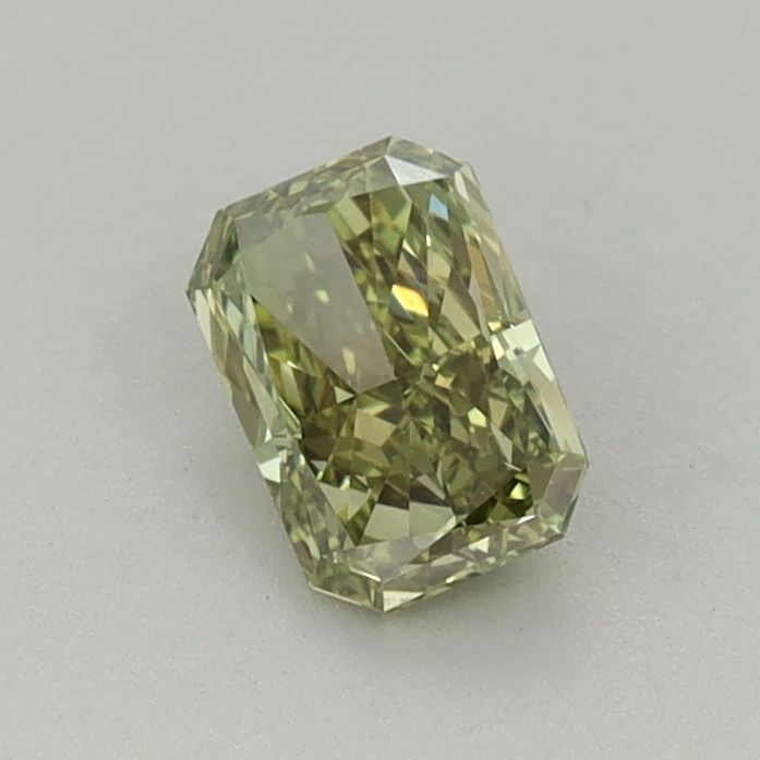 0.55 CT Fancy Vivid Green RADIANT