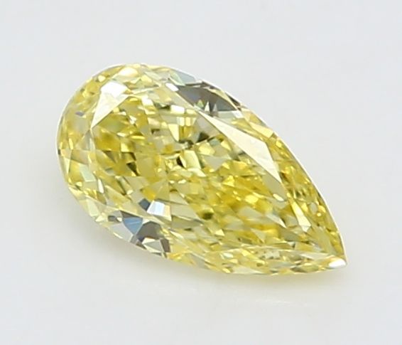 0.21 CT Fancy Intense Yellow PEAR
