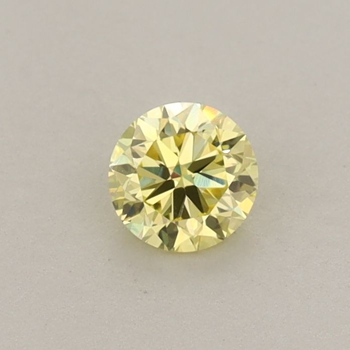 0.29 CT Fancy Intense Yellow ROUND