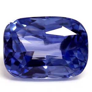 Szafir 2,17 ct, niebieski, szlif cushion