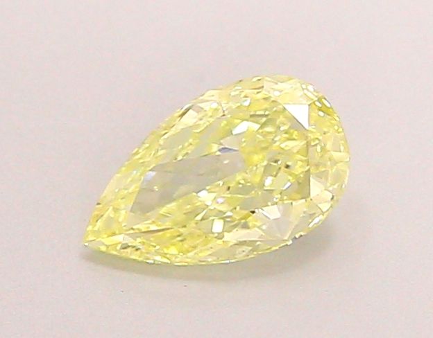0.54 CT Fancy Yellow PEAR