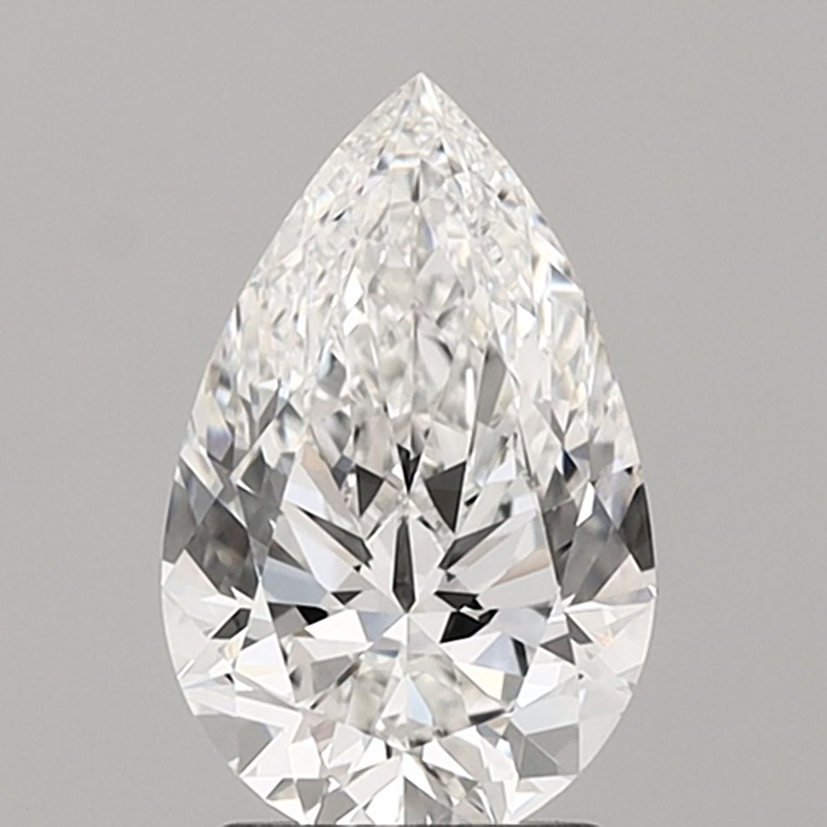 2.03 carat f VVS1 EX Cut IGI pear diamond