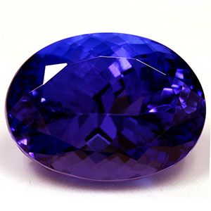 Tanzanit 11,52 ct, niebieski, szlif owalny