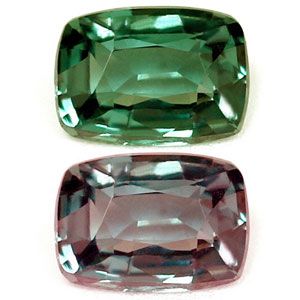 ALEXANDRITE FACETED 0.35ct GREEN Blue Green to Purple EC INDIA NONE