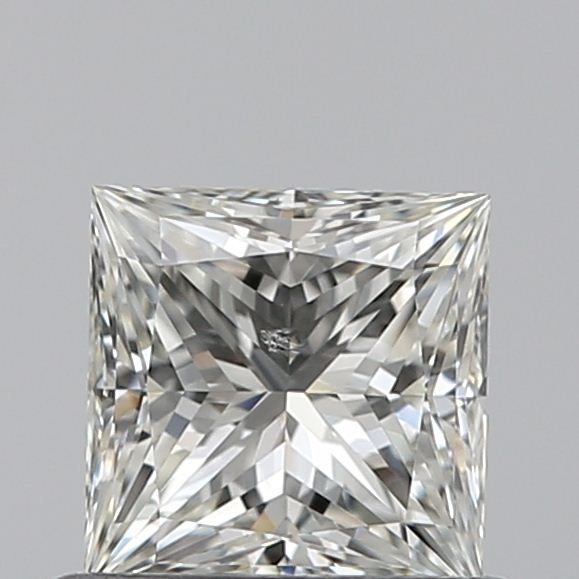 Diamant Princesse 0.61 ct - Couleur J - Pureté SI2