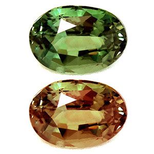 ALEXANDRITE FACETED 0.44ct GREEN Green to Purple EC SRILANKA NONE