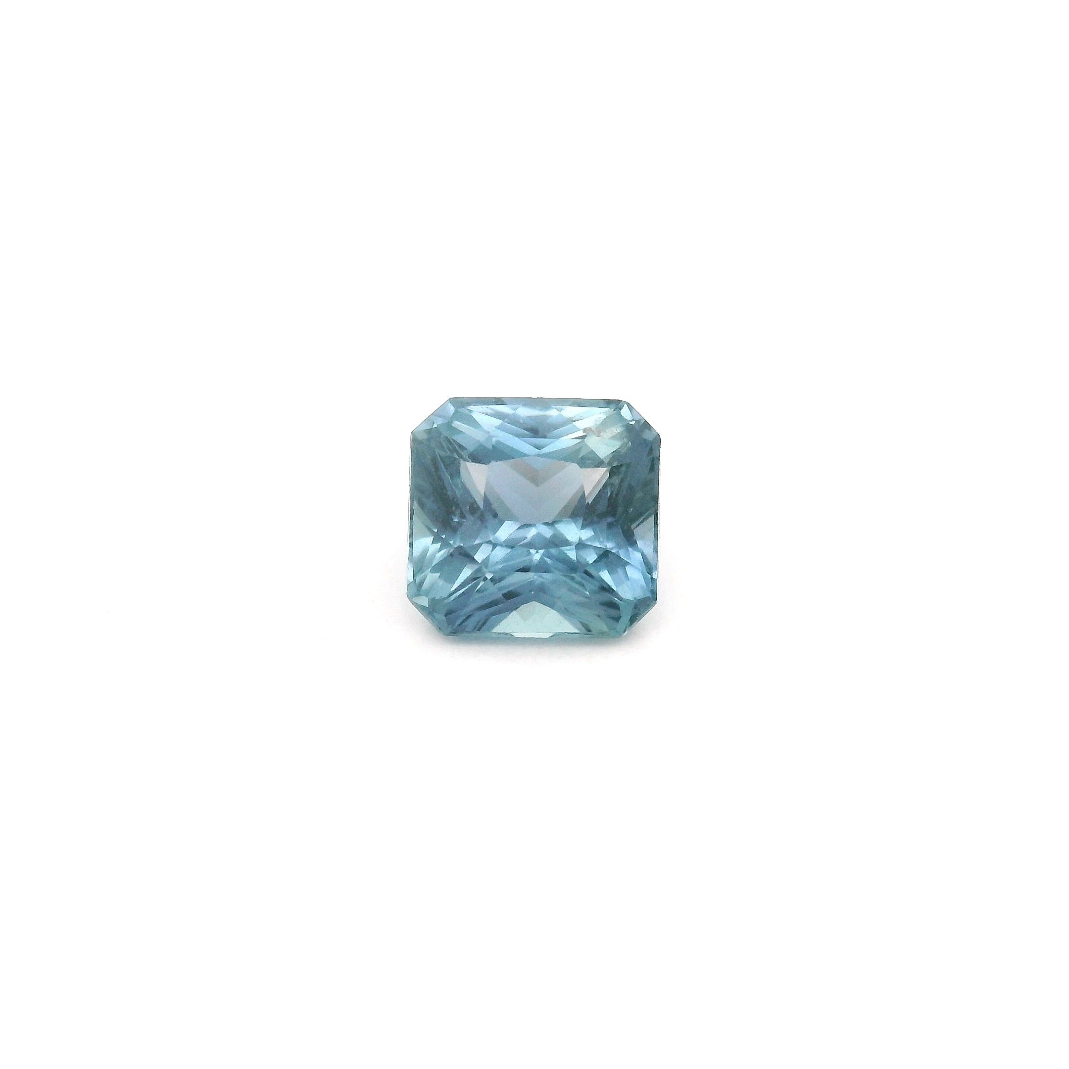 Szafir 1,21 ct, niebieski, szlif ośmiokątny