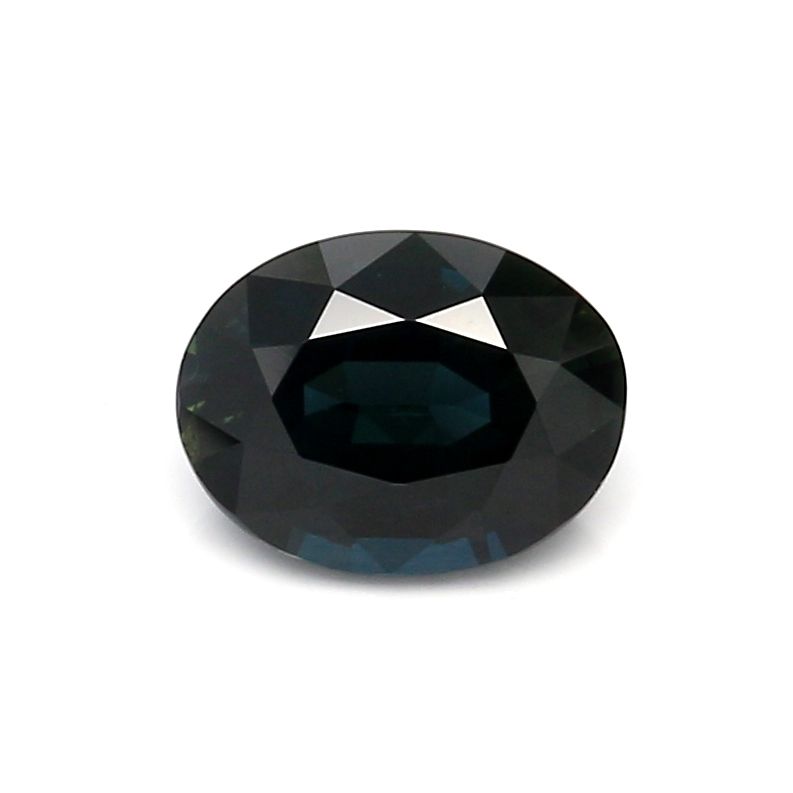 SAPPHIRE FACETED 1.57ct BLUE BLUE EC AUSTRALIA HEATED