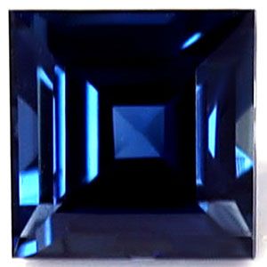 SAPPHIRE FACETED 1.02ct BLUE Intense Blue EC SRILANKA NONE