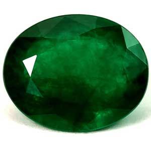 Szmaragd 2,52 ct, zielony, szlif owalny