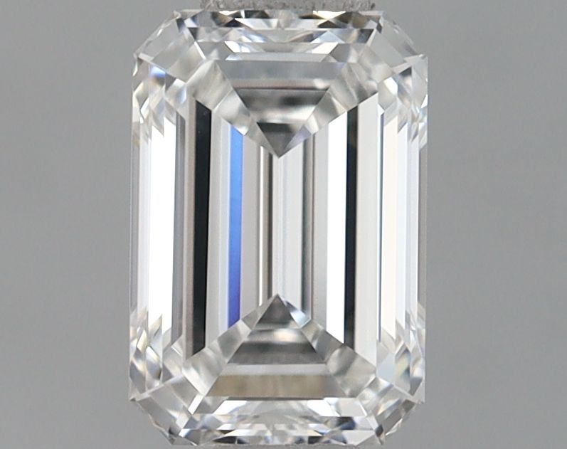 Diamant Émeraude 0.78 ct - Couleur F - Pureté VVS2