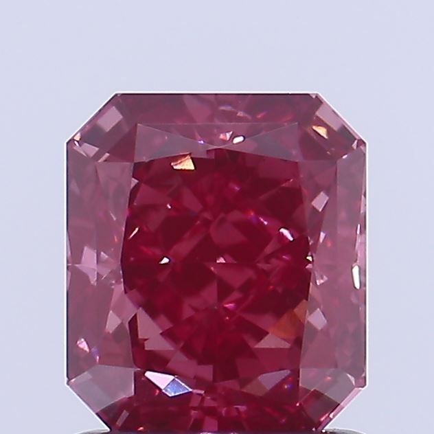 1.06 CT Fancy Vivid Purplish Pink RADIANT