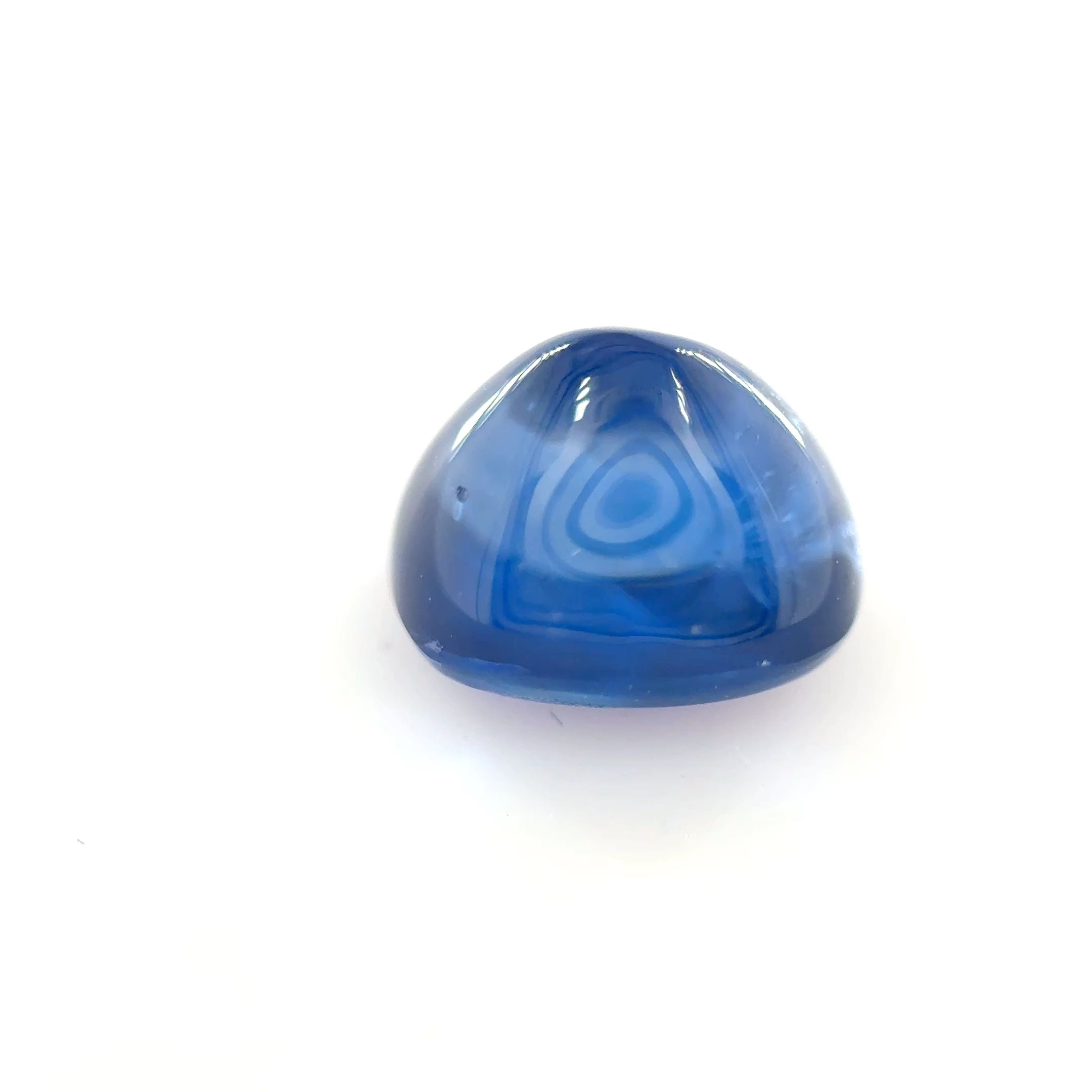 Szafir 1,70 ct, niebieski, kaboszon