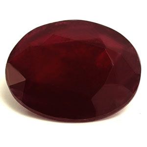 RUBY FACETED 1.94ct RED Deep Red SI REST_OF_AFRICA NONE