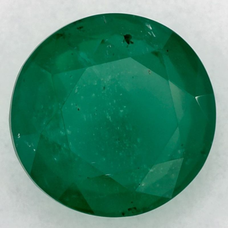 Szmaragd 2,28 ct, zielony, szlif okrągły