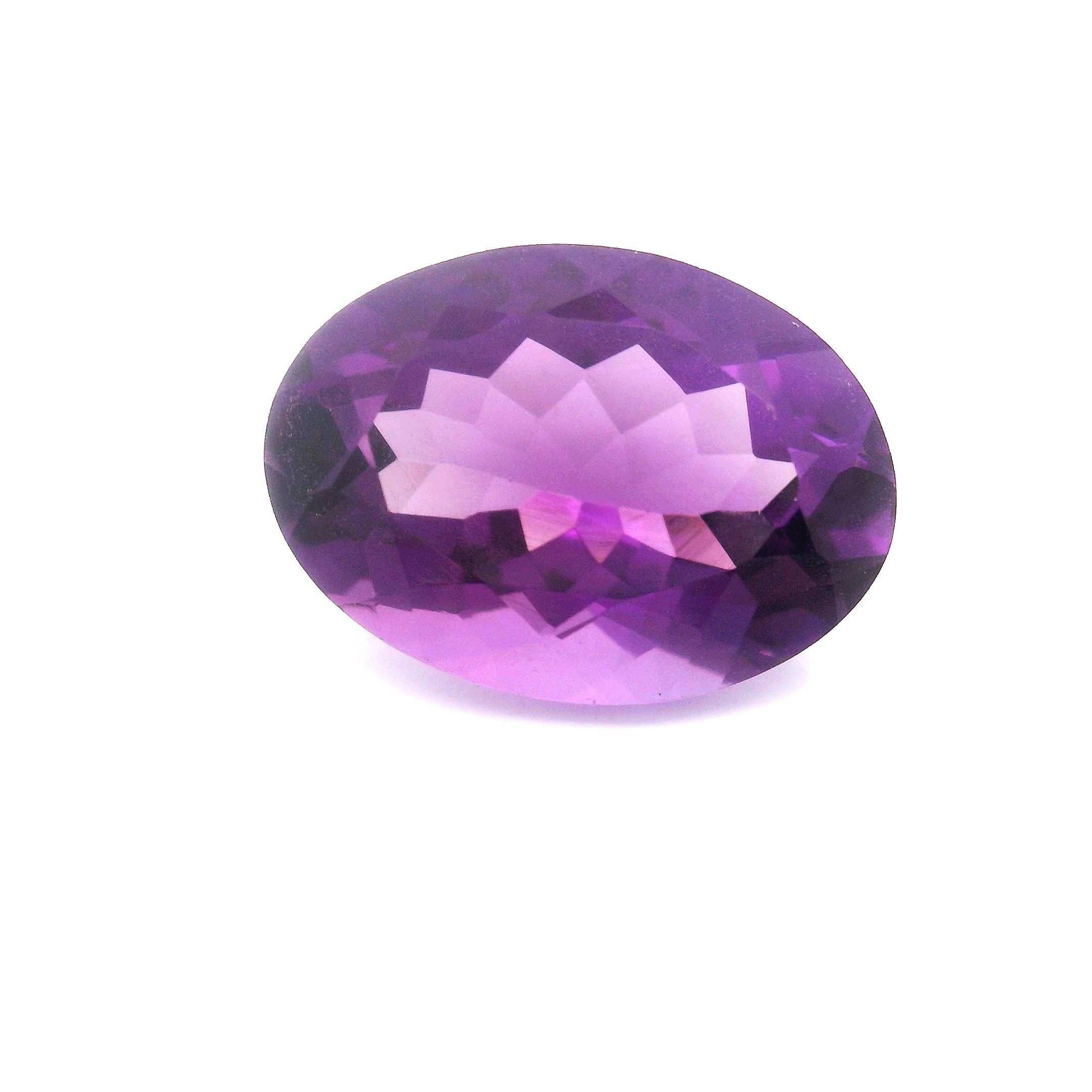 5.59 ct Oval amethyst