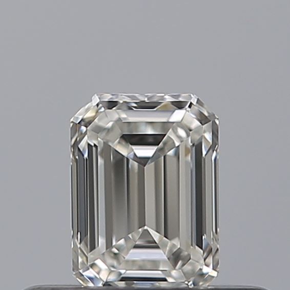 Diamant Émeraude 0.32 ct - Couleur G - Pureté VVS1