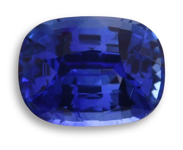 SAPPHIRE FACETED 1.58ct BLUE Blue EC SRILANKA HEATED