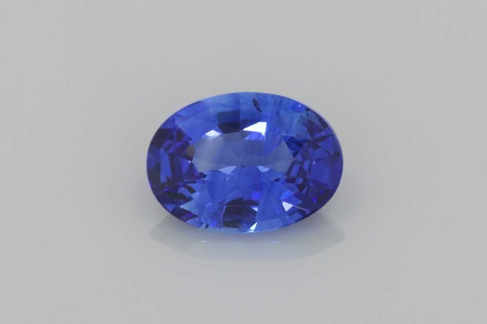 SAPPHIRE FACETED 0.72ct BLUE Vivid BLUE SI SRILANKA HEATED