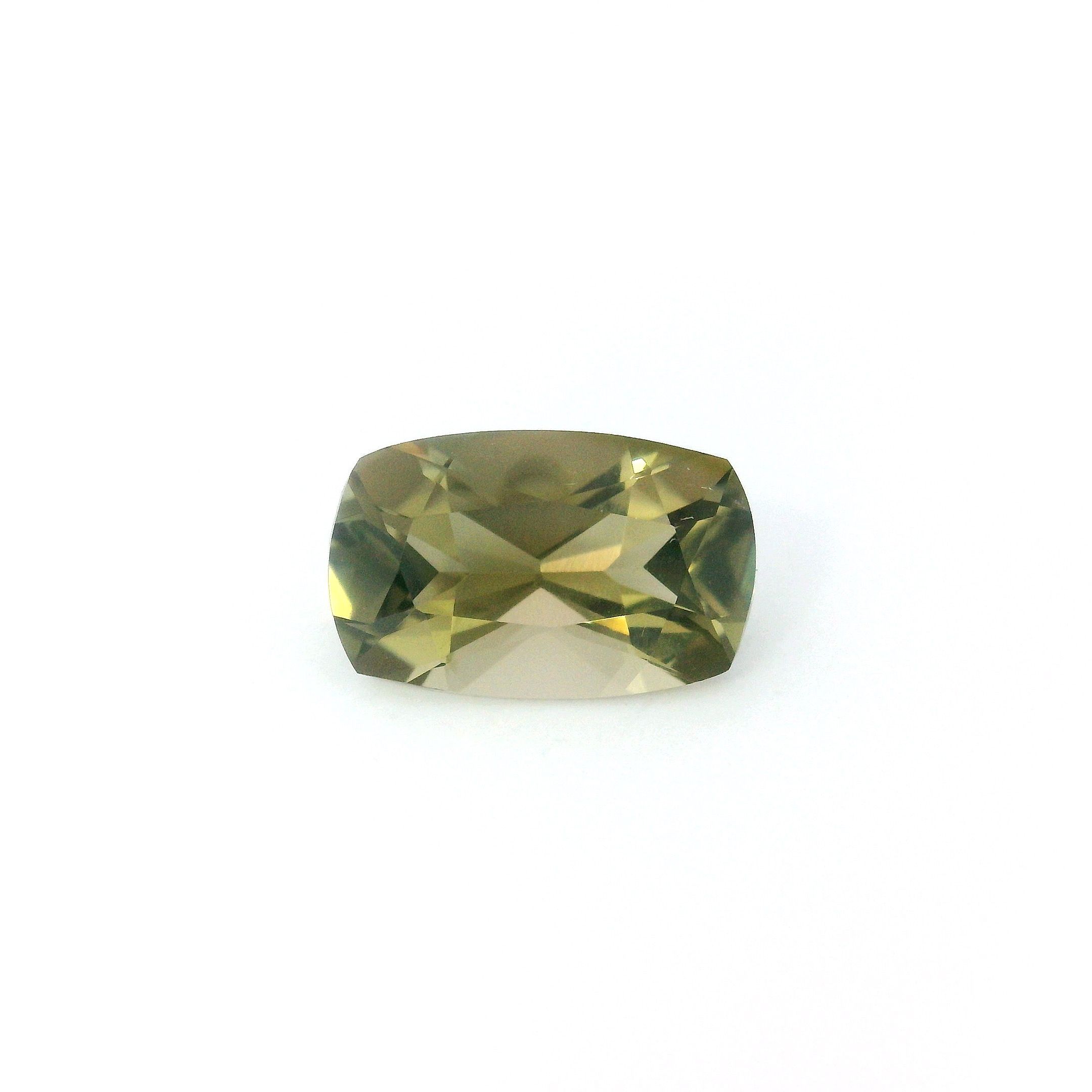 Turmalin 1,70 ct, zielony, szlif cushion