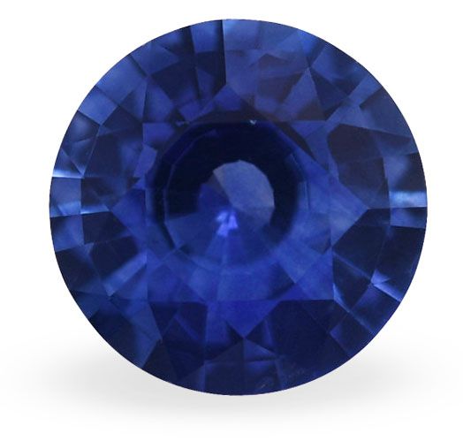 SAPPHIRE FACETED 1.38ct BLUE Blue EC SRILANKA HEATED