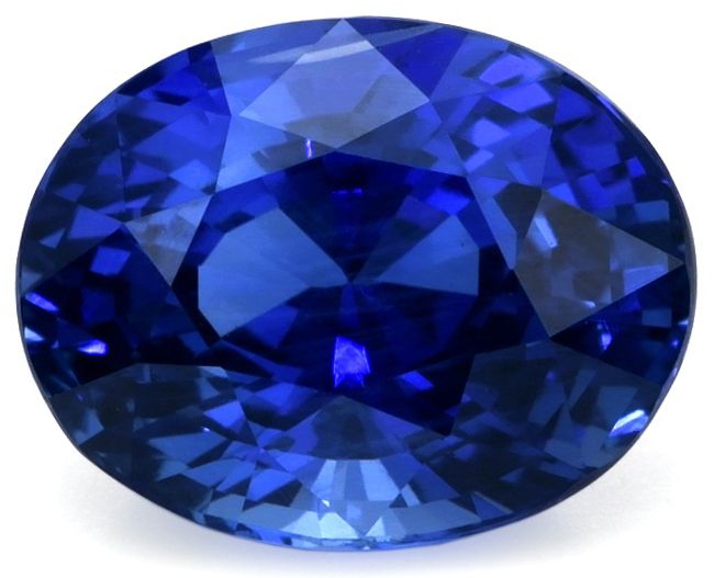 Szafir 6,23 ct, niebieski, szlif owalny