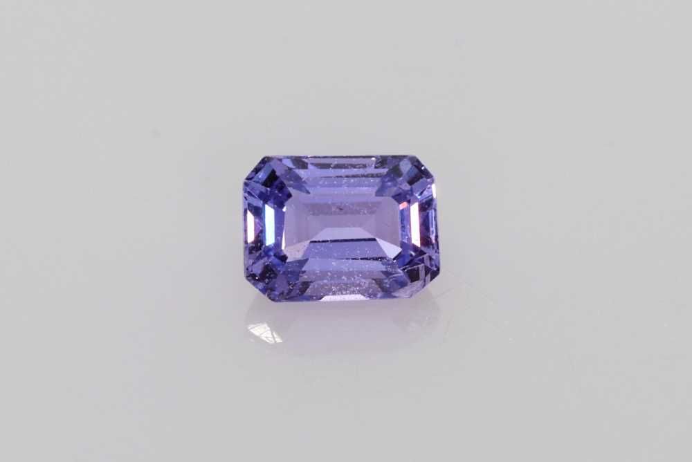 SAPPHIRE FACETED 0.58ct BI_COLOR Vivid BI_COLOR SI MADAGASCAR HEATED